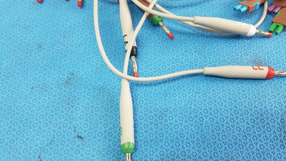 Reuse Medical Equipment Lot of - 3 Electrocardiogram Patient Cables ECG Patient Cable, second-hand product photo 6