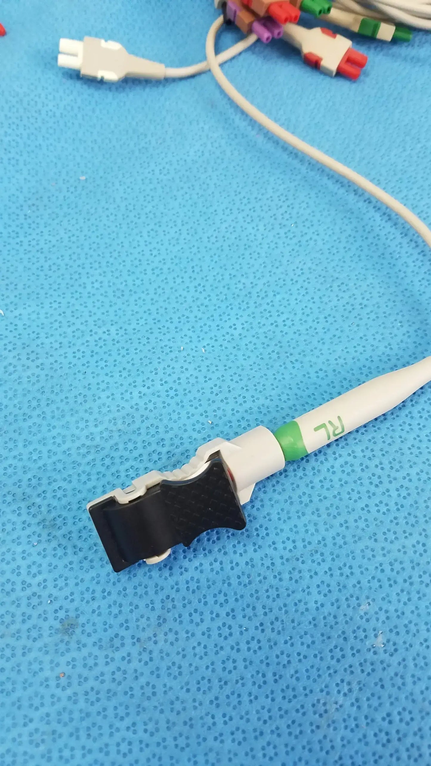 Reuse Medical Equipment Lot of - 3 Electrocardiogram Patient Cables ECG Patient Cable, second-hand product photo 14