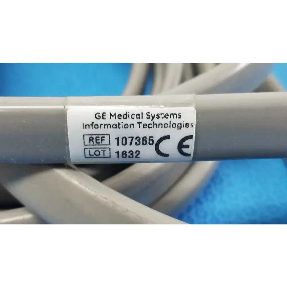GE Medical Lot of - 3 GE Medical NIBP Hose Adult Dual Tube Screw Connect 107365 NIBP Hose Adult Dual Tube Screw Connect, second-hand product photo 5