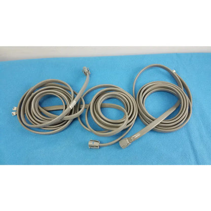 GE Medical Lot of - 3 GE Medical NIBP Hose Adult Dual Tube Screw Connect 107365 NIBP Hose Adult Dual Tube Screw Connect, second-hand product photo 1