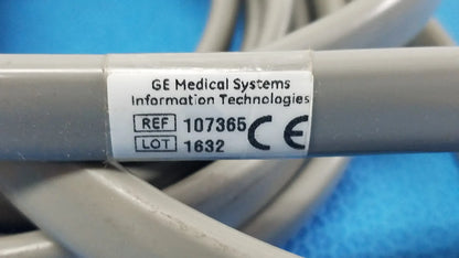 GE Medical Lot of - 3 GE Medical NIBP Hose Adult Dual Tube Screw Connect 107365 NIBP Hose Adult Dual Tube Screw Connect, second-hand product photo 5