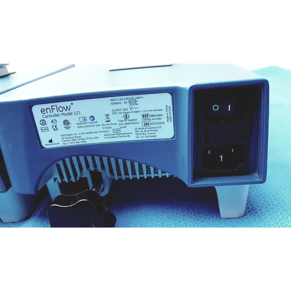 Lot of 3 GE Medical System Enflow 121 IV Fluid Warmer Model 100 - IV Fluid and Blood Warming System