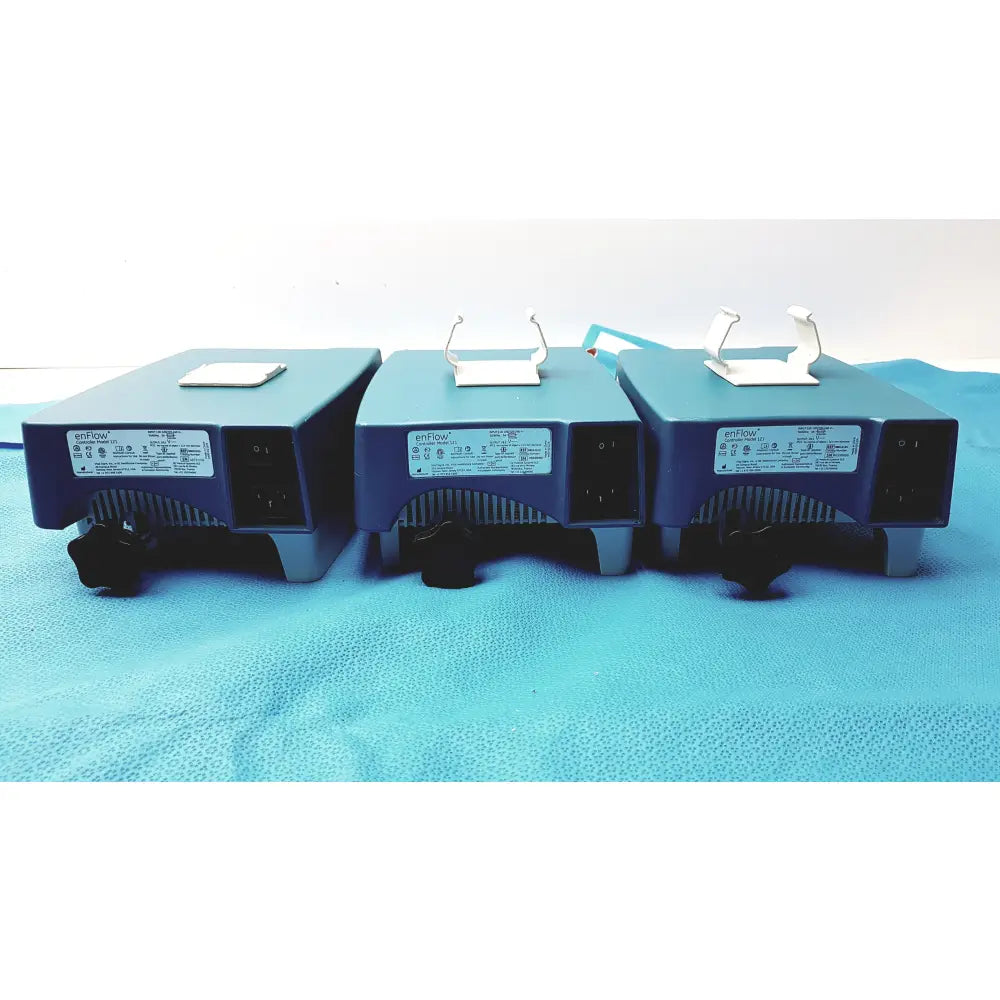 Lot of 3 GE Medical System Enflow 121 IV Fluid Warmer Model 100 - IV Fluid and Blood Warming System