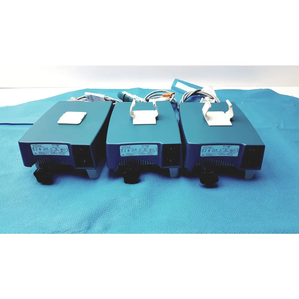 Lot of 3 GE Medical System Enflow 121 IV Fluid Warmer Model 100 - IV Fluid and Blood Warming System