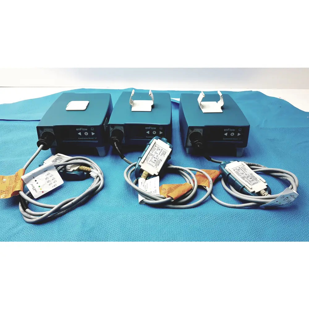 Lot of 3 GE Medical System Enflow 121 IV Fluid Warmer Model 100 - IV Fluid and Blood Warming System