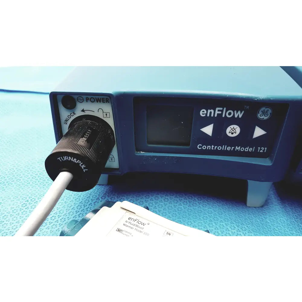 Lot of 3 GE Medical System Enflow 121 IV Fluid Warmer Model 100 - IV Fluid and Blood Warming System