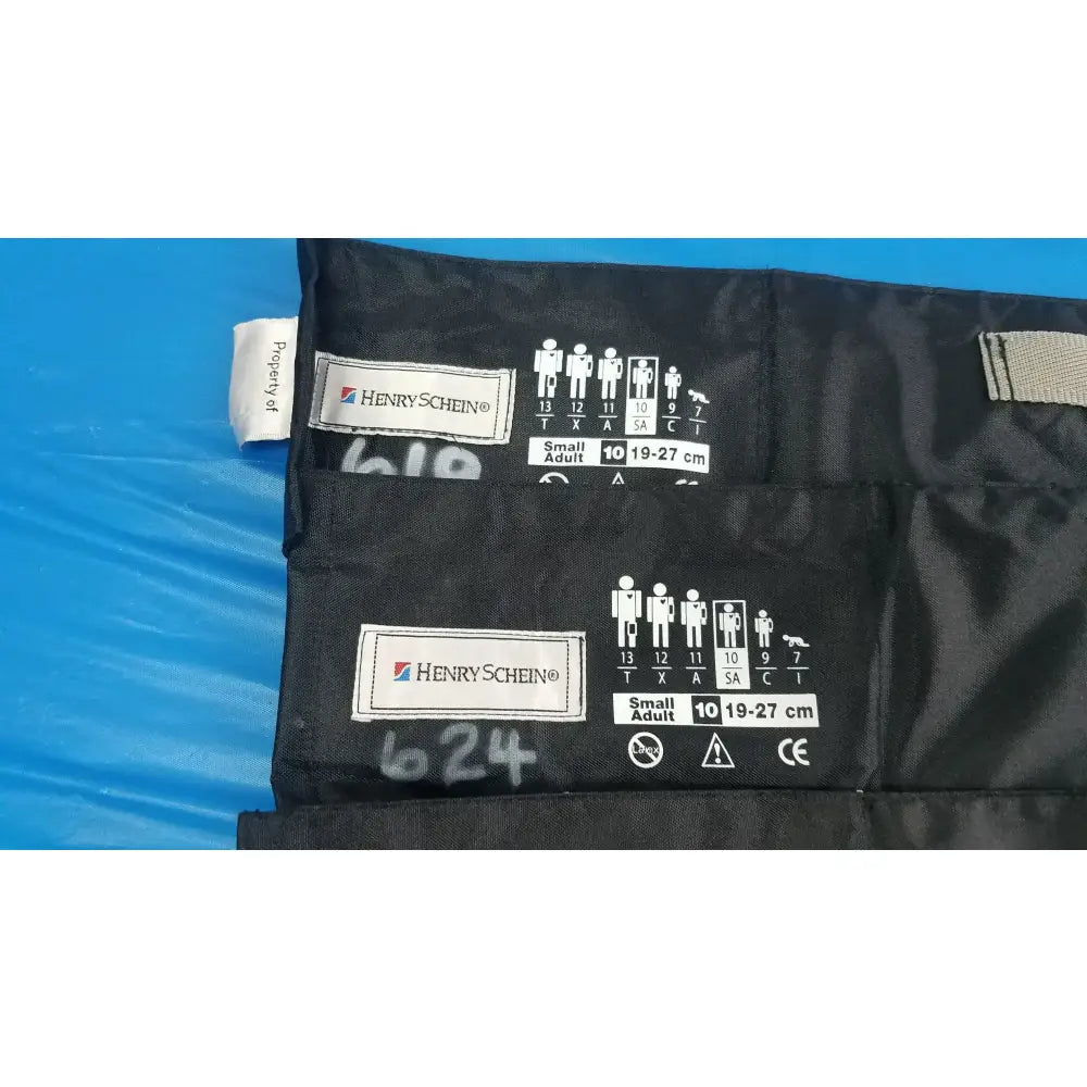 Henry Schein Lot of - 3 Henry Schein Adult Blood Pressure Cuffs Small 10 Blood Pressure Cuff, second-hand product photo 6