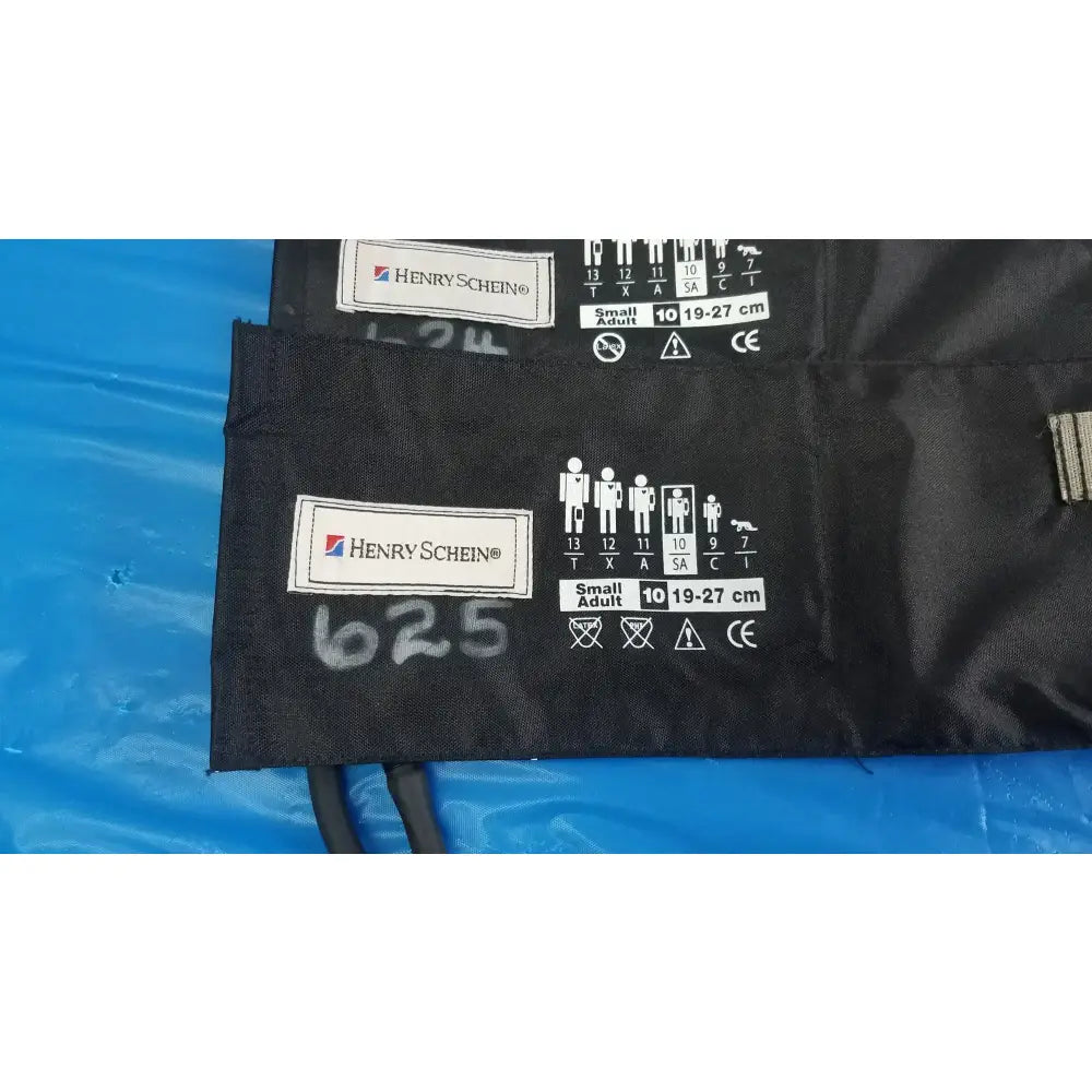 Henry Schein Lot of - 3 Henry Schein Adult Blood Pressure Cuffs Small 10 Blood Pressure Cuff, second-hand product photo 5