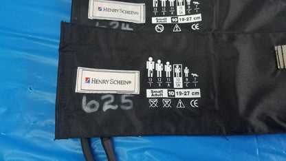Henry Schein Lot of - 3 Henry Schein Adult Blood Pressure Cuffs Small 10 Blood Pressure Cuff, second-hand product photo 5