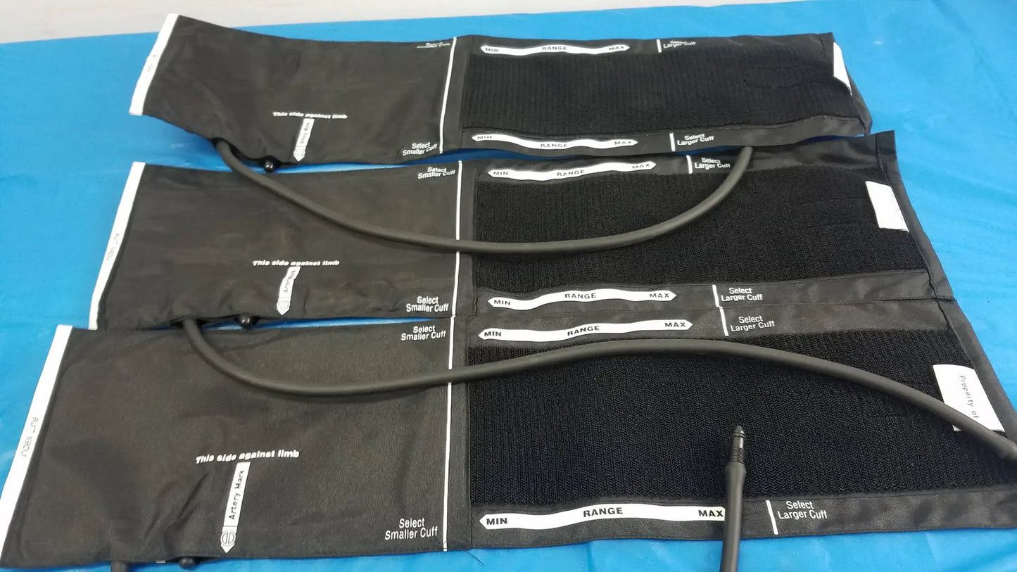 Henry Schein Lot of - 3 Henry Schein Blood Pressure Cuffs Adult 11 Blood Pressure Cuff, second-hand product photo 4