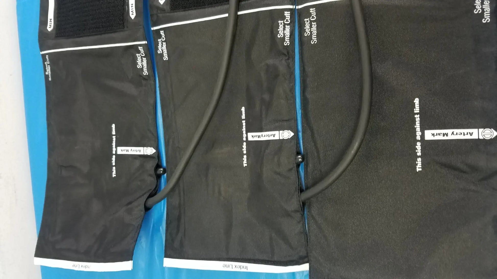 Henry Schein Lot of - 3 Henry Schein Blood Pressure Cuffs Adult 11 Blood Pressure Cuff, second-hand product photo 5