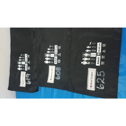 Henry Schein Lot of - 3 Henry Schein Blood Pressure Cuffs Adult 11 Blood Pressure Cuff, second-hand product photo 2