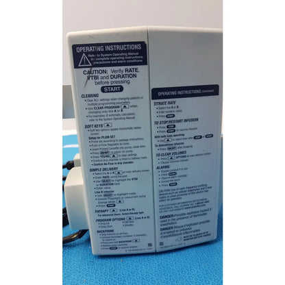 Lot of 3 Hospira DWL-AG132 Plum A+ Infusion pumps - Volumetric Single-Channel Dual-Line Infusion Pump