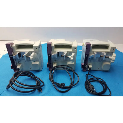 Lot of 3 Hospira DWL-AG132 Plum A+ Infusion pumps - Volumetric Single-Channel Dual-Line Infusion Pump