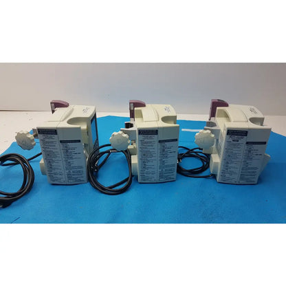 Lot of 3 Hospira DWL-AG132 Plum A+ Infusion pumps - Volumetric Single-Channel Dual-Line Infusion Pump