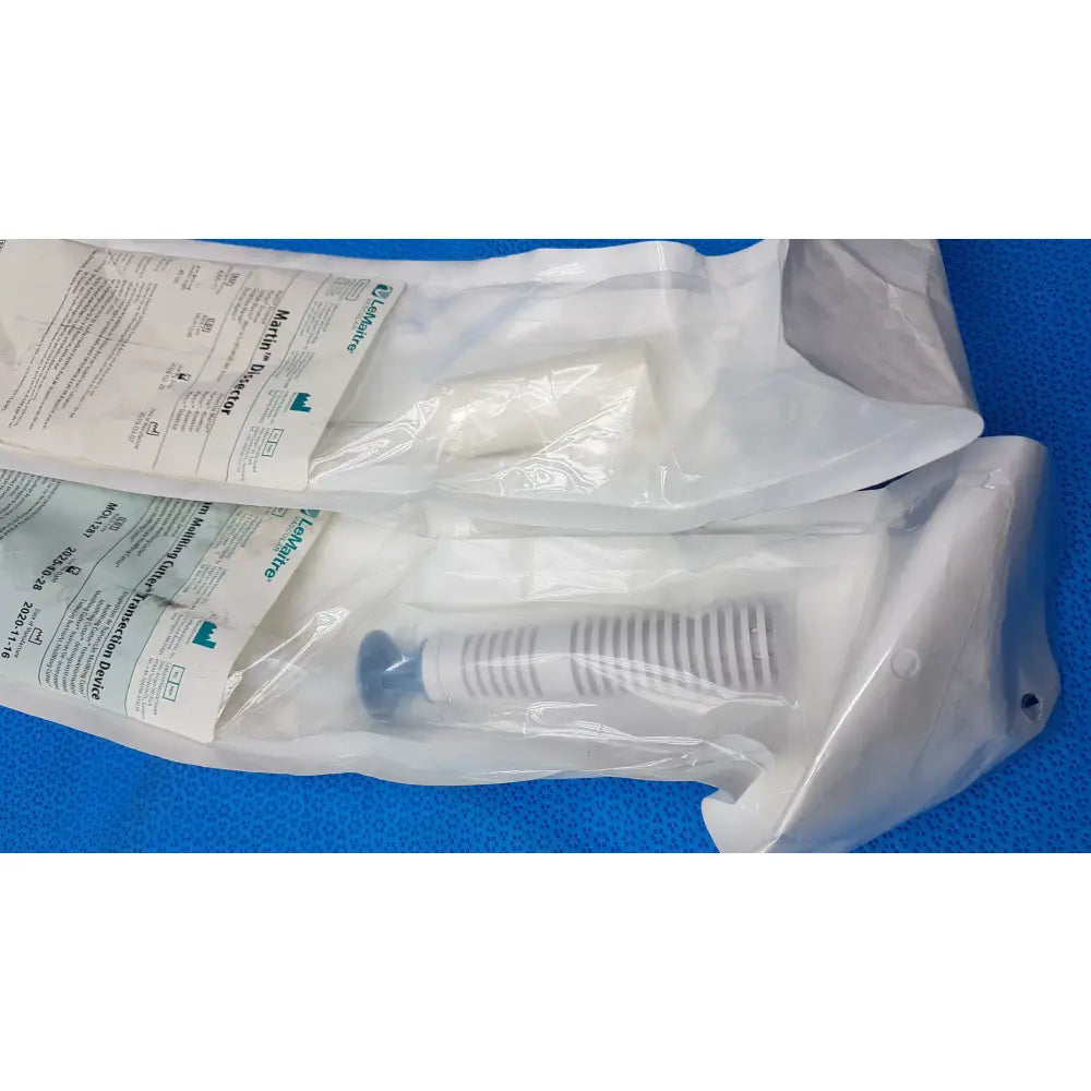 Lot of 3 LeMaitre Vascular Instruments Martin Dissector 4200-10 MollRing Cutter 4200-45 EndoHelix - Vascular Instrument