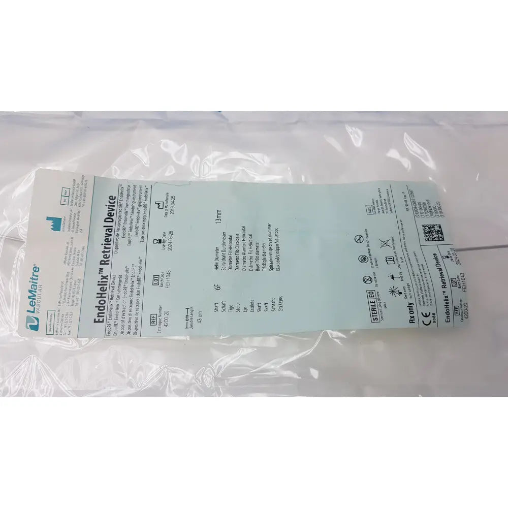 Lot of 3 LeMaitre Vascular Instruments Martin Dissector 4200-10 MollRing Cutter 4200-45 EndoHelix - Vascular Instrument