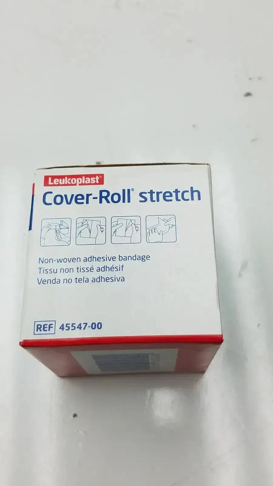 Leukoplast Lot of 3 Leukoplast Cover-Roll Stretch - 2" x 2 yards - Ref 45547 Medical Tape, second-hand product photo 4