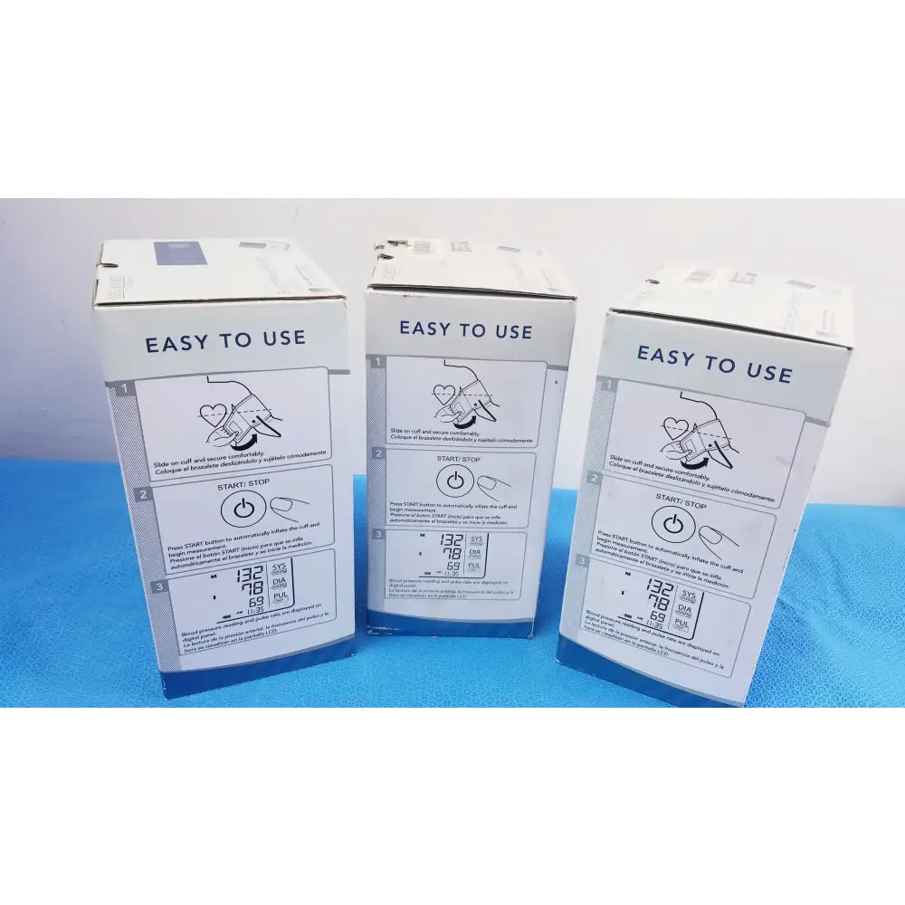 Life Source Lot of - 3 Life Source UA-651S-AC Blood Pressure Monitor With Cuff Blood Pressure Monitor, second-hand product photo 3