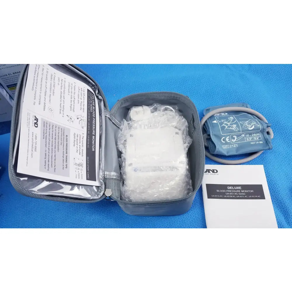 Life Source Lot of - 3 Life Source UA-651S-AC Blood Pressure Monitor With Cuff Blood Pressure Monitor, second-hand product photo 6