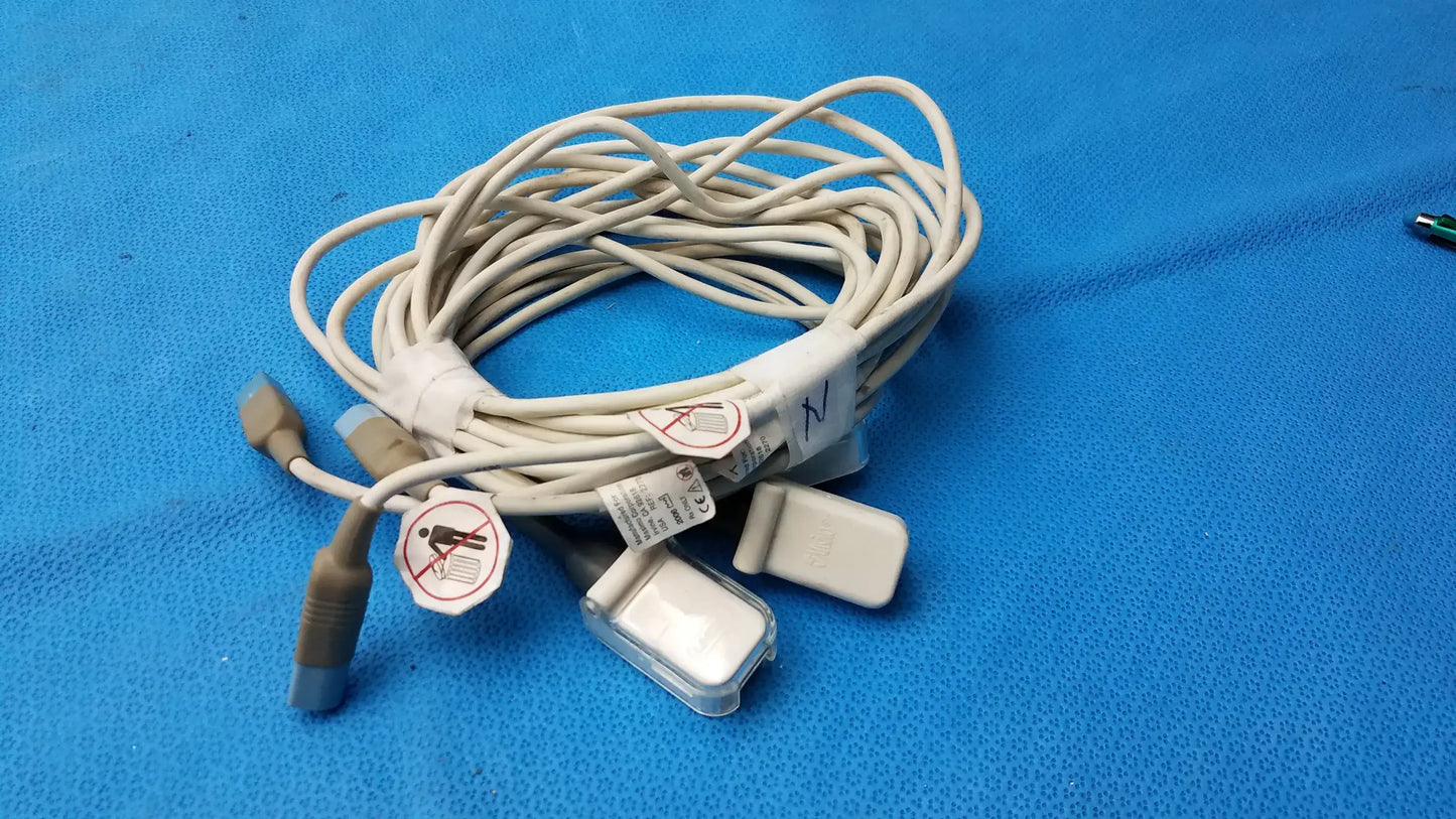 Masimo Lot of 3 Masimo LNCS SpO2 Patient Cables Patient Cable, second-hand product photo 1