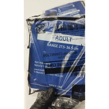 Medline Lot of 3 Medline Reusable Adult Blood Pressure Cuff Range 27.5 - 36.5 cm Blood Pressure Cuff, second-hand product photo 5