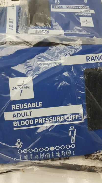 Medline Lot of 3 Medline Reusable Adult Blood Pressure Cuff Range 27.5 - 36.5 cm Blood Pressure Cuff, new product photo 3