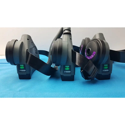 Lot of 3 MSA OptimAir TL PAPR Powered Air Purifying Respirator Blowers Hoses - Powered Air Purifying Respirator