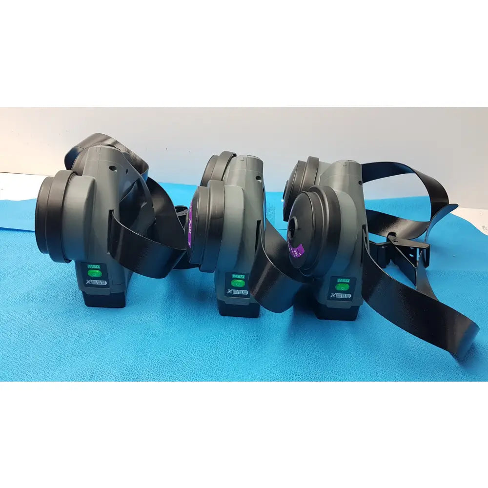 Lot of 3 MSA OptimAir TL Powered Air Purifying Respirator - Powered Air-Purifying Respirator