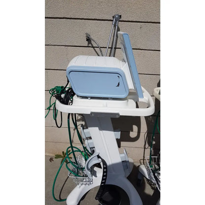Lot of 3 Philips Respironics V60 Hospital BiPAP Ventilators With Rolling Stands - Hospital BiPAP Ventilator