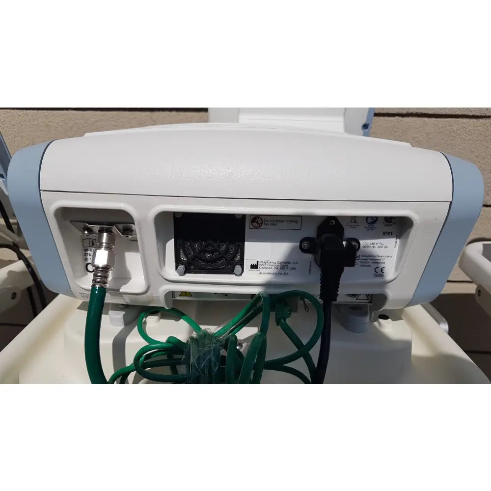 Lot of 3 Philips Respironics V60 Ventilators With Rolling Stands - Ventilator