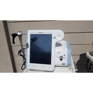 مجموعة من 3 أجهزة تهوية Philips Respironics V60 مع حوامل دوارة