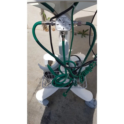 Lot of 3 Philips Respironics V60 Ventilators With Rolling Stands - Ventilator