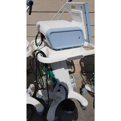 Lot of 3 Philips Respironics V60 Ventilators With Rolling Stands - Ventilator