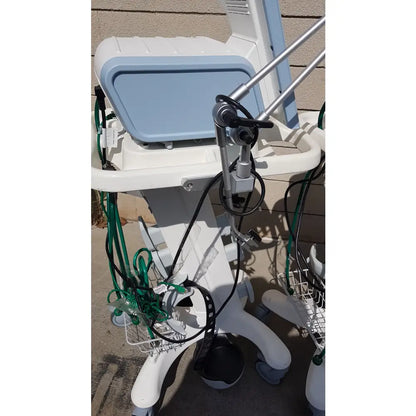 Lot of 3 Philips Respironics V60 Ventilators With Rolling Stands - Ventilator