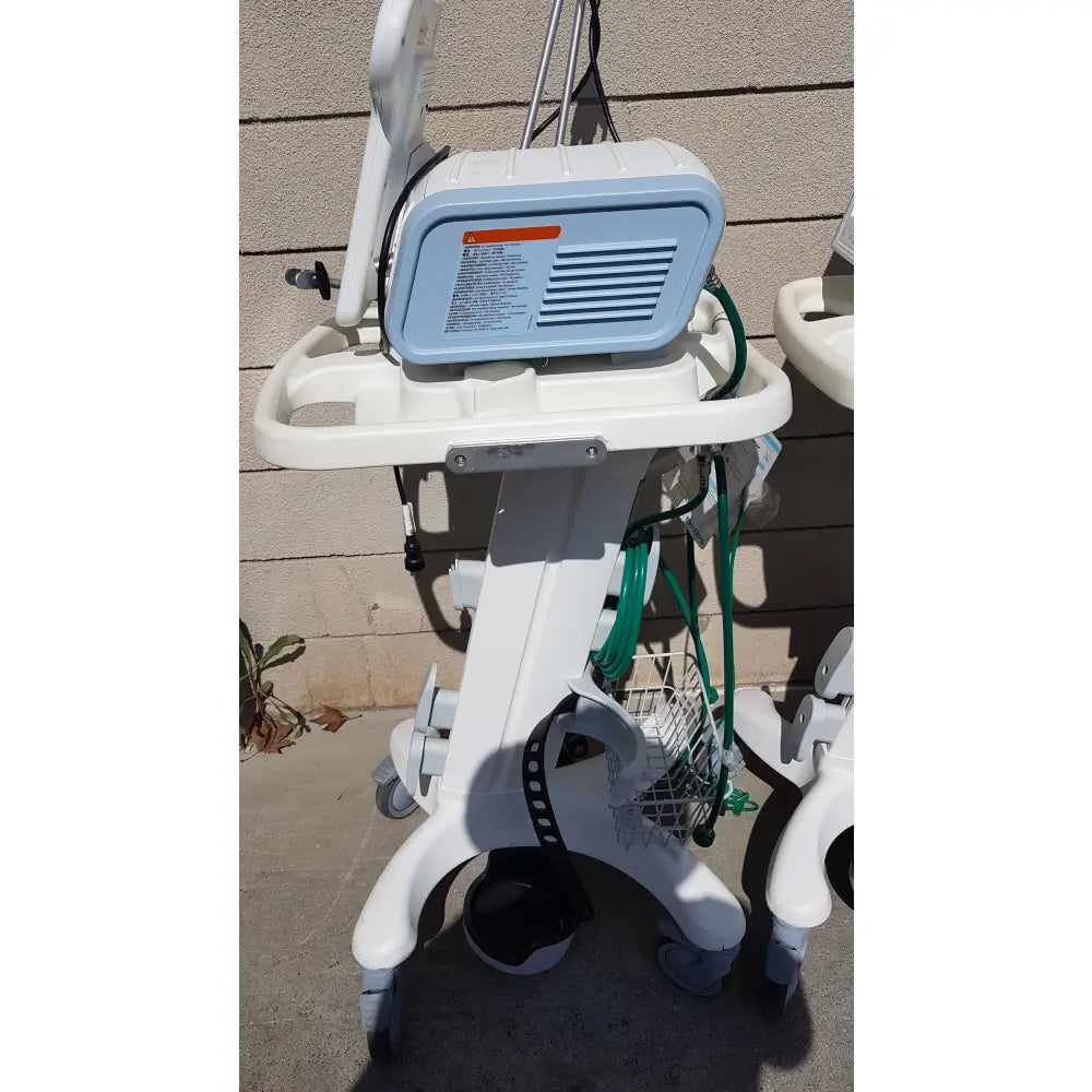 Lot of 3 Philips Respironics V60 Ventilators With Rolling Stands - Ventilator