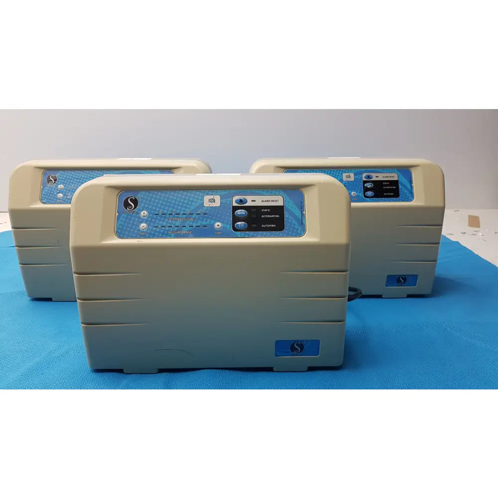 Lot of 3 Sizewise SW-AMP Dynamic Alternating Mattress Pumps - Dynamic Alternating Pressure Mattress Pump