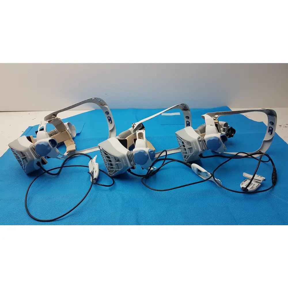 Lot of 3 Stryker 0408-600-000 Flyte Surgical Helmets - Surgical Helmet