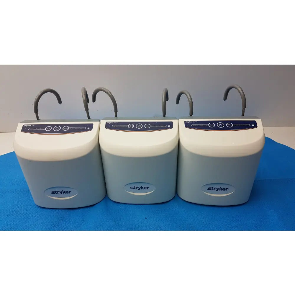 Lot of 3 Stryker 2861 Low Air Loss Pump IsoGel SPR Plus Mattress System - Low Air Loss Therapy Mattress Pump