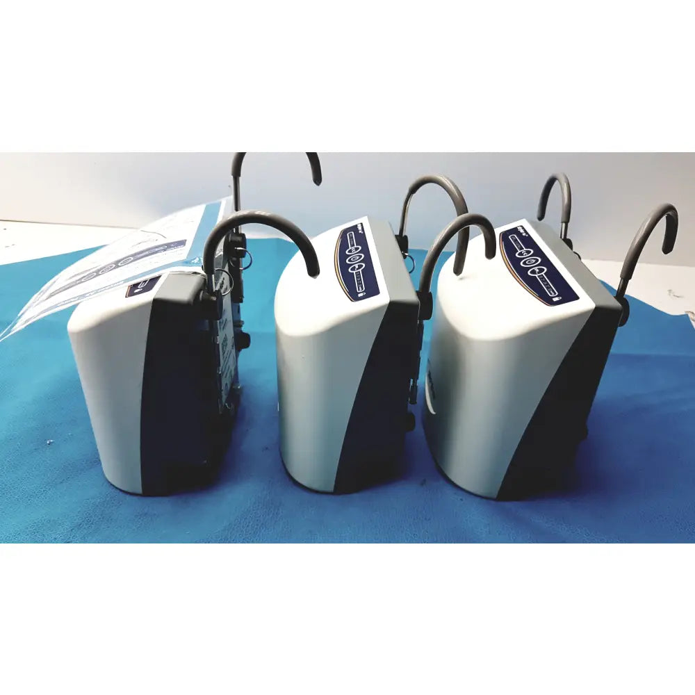Lot of 3 Stryker 2861 Low Air Loss Pump IsoGel SPR Plus Mattress System With Air Hoses - Low Air Loss Therapy Mattress