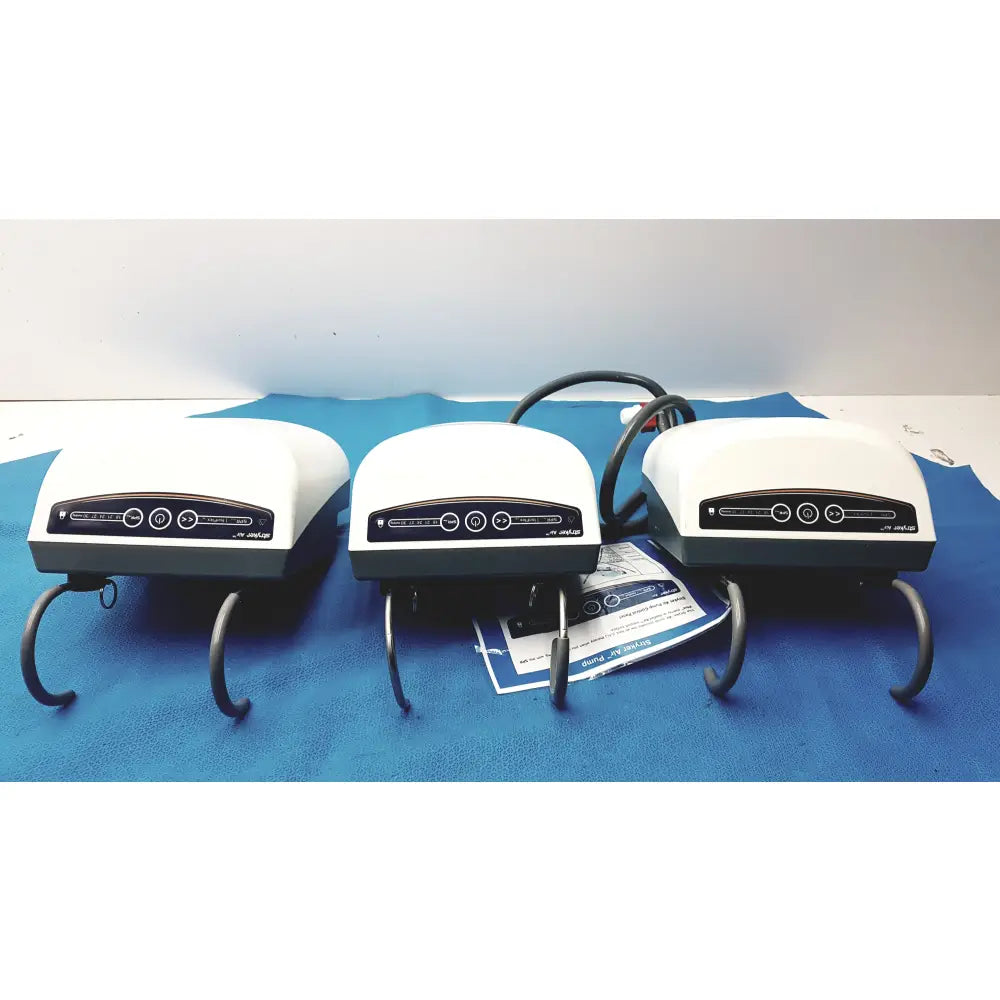 Lot of 3 Stryker 2861 Low Air Loss Pump IsoGel SPR Plus Mattress System - Low air loss mattress pump system