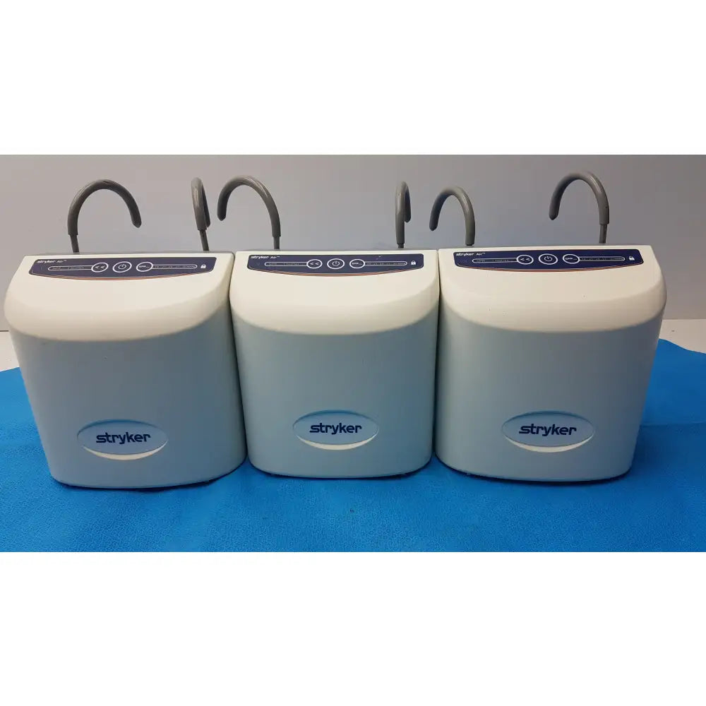 Lot of 3 Stryker 2861 Low Air Loss Pump IsoGel SPR Plus Mattress System - Low Air Loss Therapy Mattress Pump