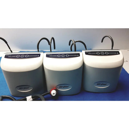 Lot of 3 Stryker 2861 Low Air Loss Pump IsoGel SPR Plus Mattress System With Air Hoses - Low Air Loss Therapy Mattress