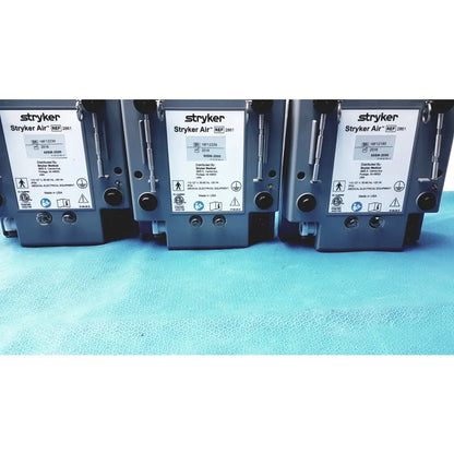 Lot of 3 Stryker 2861 Low Air Loss Pump IsoGel SPR Plus Mattress System With Air Hoses - Low Air Loss Therapy Mattress