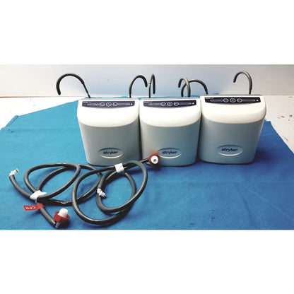 Lot of 3 Stryker 2861 Low Air Loss Pump IsoGel SPR Plus Mattress System With Air Hoses - Low Air Loss Therapy Mattress