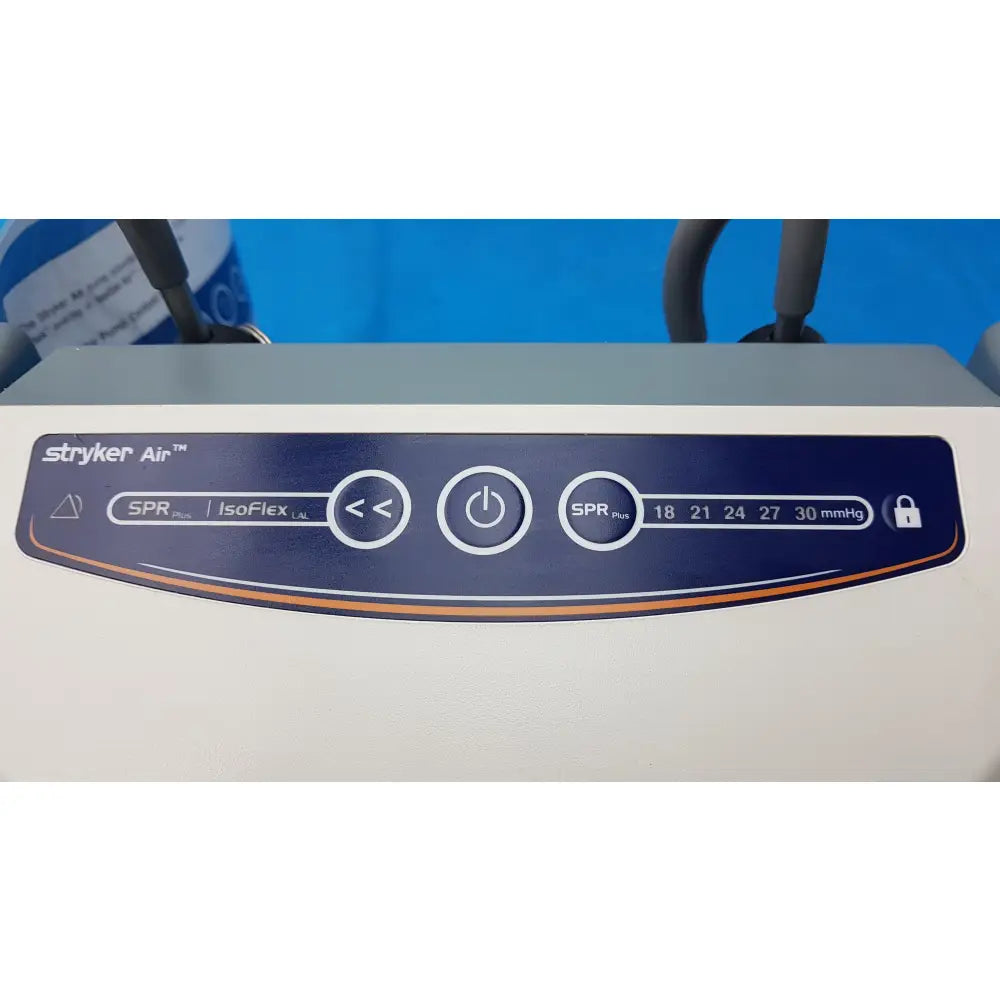Lot of 3 Stryker 2861 Low Air Loss Pump Mattress System With Air Hoses - Low Air Loss Therapy Mattress Pump