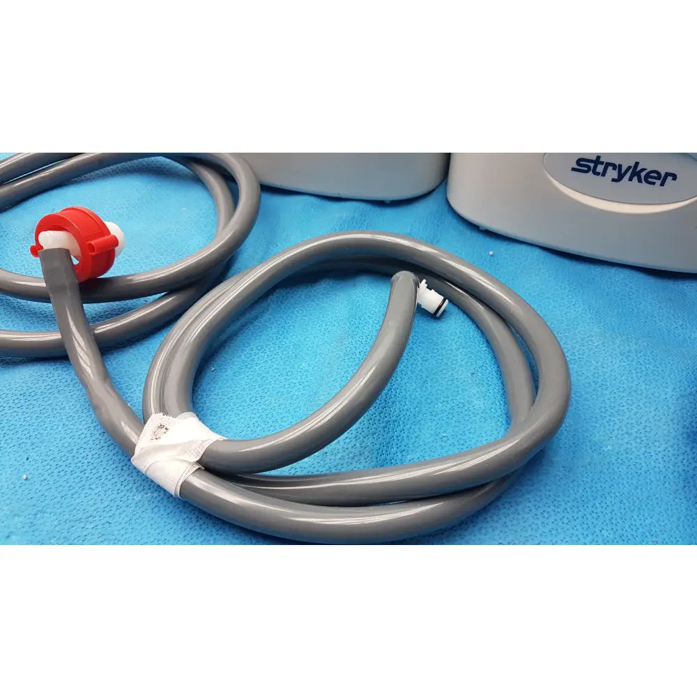 Lot of 3 Stryker 2861 Low Air Loss Pump Mattress System With Air Hoses - Low Air Loss Therapy Mattress Pump