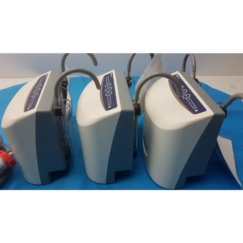 Lot of 3 Stryker 2861 Low Air Loss Pump Mattress System With Air Hoses - Low Air Loss Therapy Mattress Pump