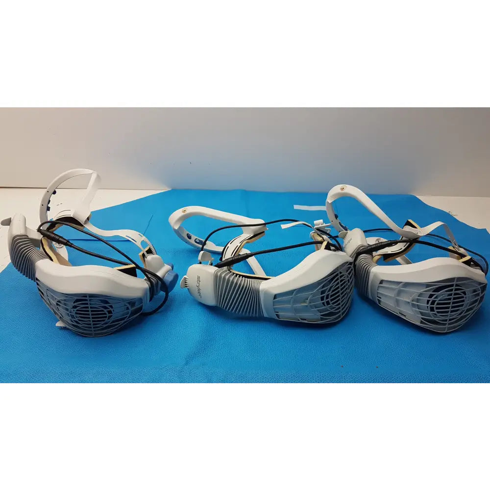 Lot of 3 Stryker Flyte Surgical Helmets - Surgical Helmet