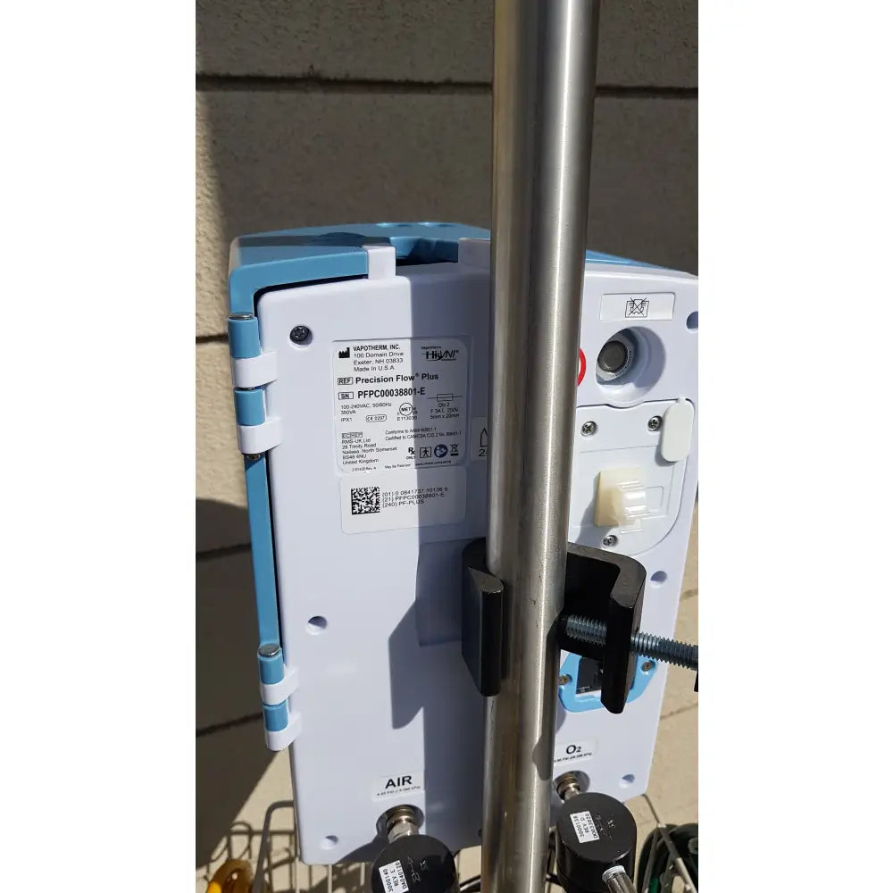 Lot of 3 - Vapotherm Hi-VNI Respiratory Therapy Units With Stands - Respiratory Therapy Unit